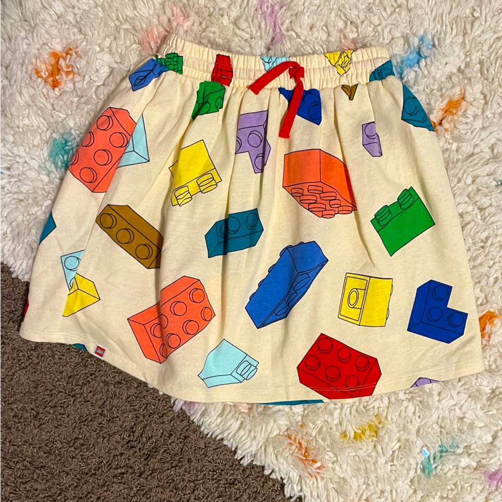 H&M + Lego drawstring skirt